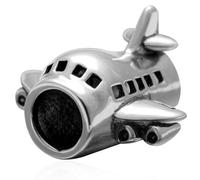 I Love Travel Theme Charm-925 Sterling Silver Airplane, Peace Bus, Train Express, France Effiel Tower Pendant Beads, fits European Holiday Charms Bracelet, Gifts for Mum/Sister/Friends/Wife Husband