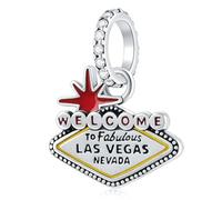 I Love Travel Theme Charm-925 Sterling Silver Airplane, Peace Bus, Train Express, France Effiel Tower Pendant Beads, fits European Holiday Charms Bracelet, Gifts for Mum/Sister/Friends/Wife Husband