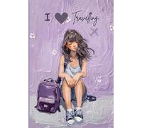 I Love Travelling Notebook - Purple Diary- World Travel Journal Gift for Girls, Teens & Women to Record Trip Memories and Adventures | 120 Wide-Ruled Pages | Paperback