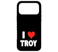 I Love Troy - Heart Case for iPhone 17 Pro Max