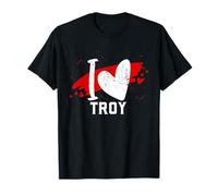 I Love Troy T-Shirt I Heart Troy T-Shirt