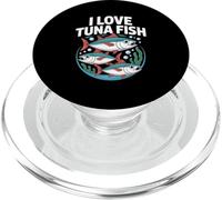 I Love Tuna Fish Oceanic Marine Fun PopSockets PopGrip for MagSafe