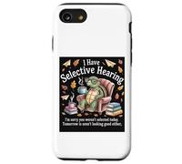 I Love Turtles Sea I Have Selective Hearing Coffee And Book Case for iPhone SE (2020) / 7 / 8
