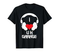 I Love UK Garage - EDM Electronic Dance Music Rave DJ T-Shirt