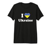I Love Ukraine I Heart Ukraine Ukrainian Premium T-Shirt