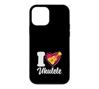 I Love Ukulele Heart Music Instrument Player Case for iPhone 12 mini