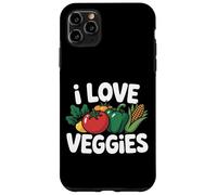 I Love Veggies Tomato Corn Peppers Case for iPhone 11 Pro Max