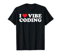 I Love Vibe Coding Aesthetic AI Low Code Programmer Humor T-Shirt