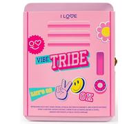 I LOVE Vibe Tribe Perfumed Body Mist 40ml, Hand Cream 30ml, Lip Balm 10ml plus Funky AF Magnets and Perfumed Notepad Gift Set