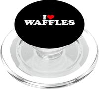 I Love Waffles, I Heart Waffles PopSockets PopGrip for MagSafe