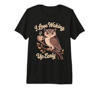 I Love Waking Up Early Sunrise Early Routine Pride Premium T-Shirt