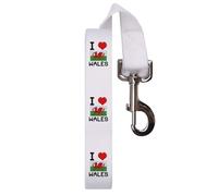 'I Love Wales' Dog Lead/Leash (DL00010251)