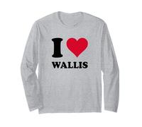 I Love Wallis Long Sleeve T-Shirt