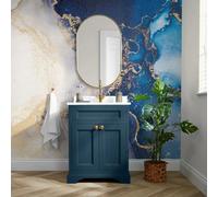 I Love Wallpaper Amalfi Mural In Navy And Gold (300Cm X 240Cm)