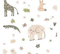 I Love Wallpaper Animal Kingdom Wallpaper In Pale Pastels