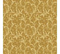 I Love Wallpaper Antique Leaf Wallpaper In Ochre