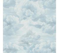 I Love Wallpaper Cloudy Dreams Wallpaper In Blue