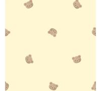 I Love Wallpaper Cozy Bear Wallpaper In Lemon Yellow