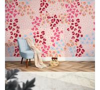 I Love Wallpaper Dainty Doodles Mural In Multicoloured