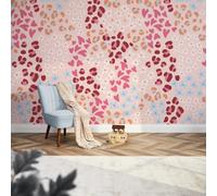 I Love Wallpaper Dainty Doodles Mural In Multicoloured (350Cm X 240Cm)