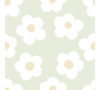 I Love Wallpaper Ditsy Daisy Wallpaper In Soft Green