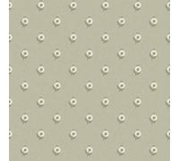 I Love Wallpaper Ditsy Posy Wallpaper In Cream On Organic Green