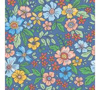 I Love Wallpaper Gorgeous Gardenia Wallpaper In Blue