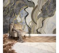 I Love Wallpaper Hercules Mural In Navy And Gold (350Cm X 240Cm)