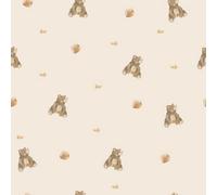 I Love Wallpaper Honey Bear Wallpaper In Cream