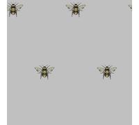 I Love Wallpaper Luxe Bee Wallpaper In Dark Grey