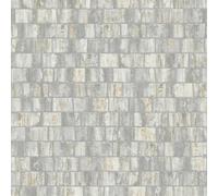 I Love Wallpaper Messina Tile Wallpaper In Grey And Gold