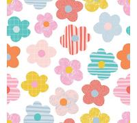 I Love Wallpaper Miss Daisy Wallpaper In Multicoloured Brights