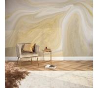 I Love Wallpaper Moscato Mural In Gold Tones (300Cm X 240Cm)