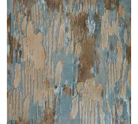 I Love Wallpaper Novara Wallpaper In Blue, Brown And Silver Glitter