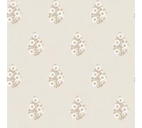 I Love Wallpaper Posy Wallpaper In Taupe On Cream
