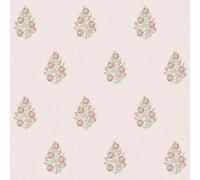 I Love Wallpaper Posy Wallpaper In Vintage Pink And Sage