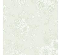 I Love Wallpaper Romantic Roses Wallpaper In Sage