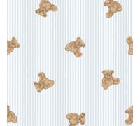 I Love Wallpaper The Bear Wallpaper In Soft Blue
