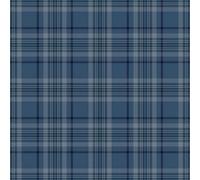 I Love Wallpaper Traditional Check Wallpaper In Navy