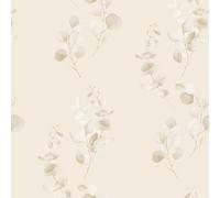 I Love Wallpaper Trailing Eucalyptus Wallpaper In Sandstone