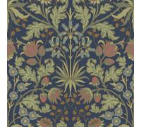I Love Wallpaper Tulip Trellis Wallpaper In Navy