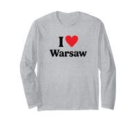I Love Warsaw Long Sleeve T-Shirt