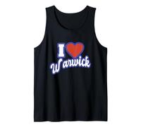 I Love Warwick Rhode Island Tank Top