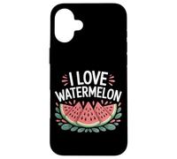 I Love Watermelon Juicy Slices Delight Case for iPhone 16 Plus