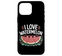 I Love Watermelon Juicy Slices Delight Case for iPhone 16 Pro Max