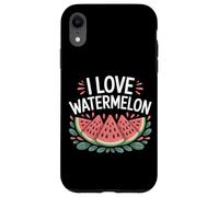 I Love Watermelon Juicy Slices Delight Case for iPhone XR