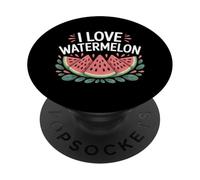 I Love Watermelon Juicy Slices Delight PopSockets Adhesive PopGrip
