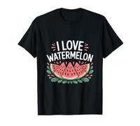 I Love Watermelon Juicy Slices Delight T-Shirt