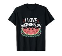I Love Watermelon Juicy Slices Delight Value Graphic T-Shirt