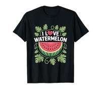 I Love Watermelon Juicy Summer Fun T-Shirt